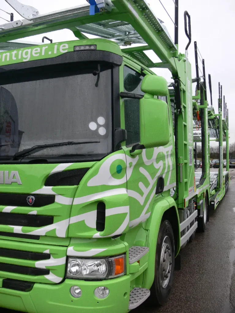 green tiger trucks ireland